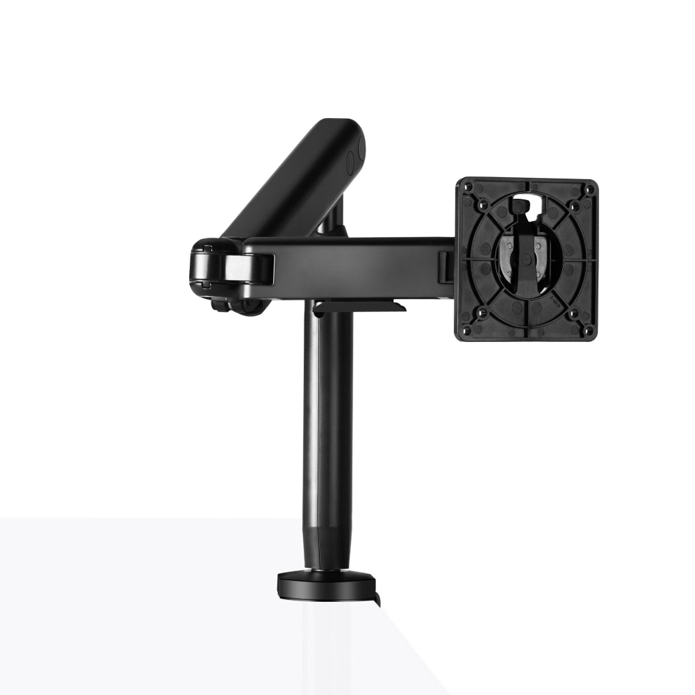 Hexcal Single Monitor Arm/Fully Adjustable/Black/Aluminum/13” - 35” Monitor Compatible