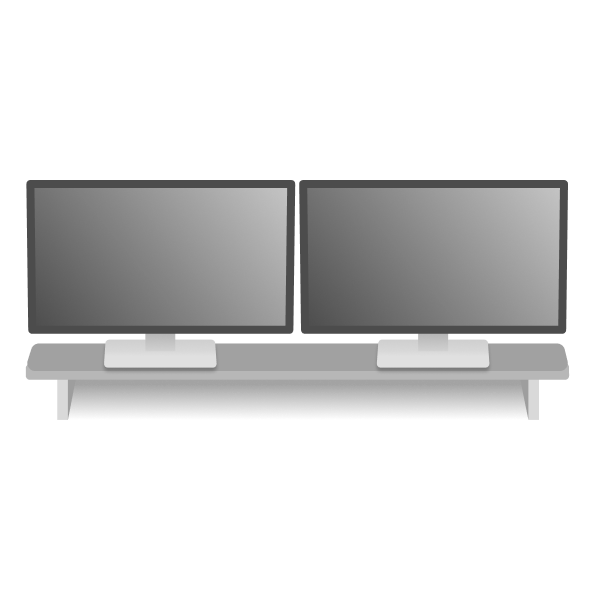 Large Monitor Stands: With lengths exceeding 100 cm, large stands are ideal for expansive workspaces or professional environments. They can support larger monitors or multiple displays, holding up to 50-100 lbs (23-45 kg) or more, offering both durability and increased surface area for various desk items.