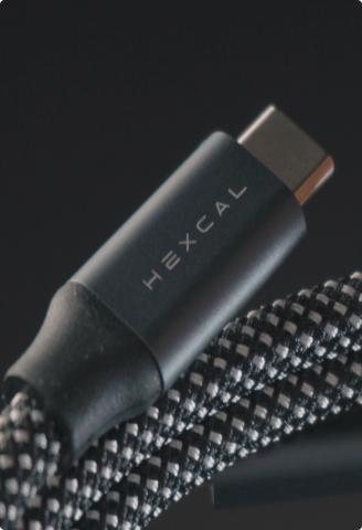 The hexcal magnetic cable is a new type of cable that self organized.